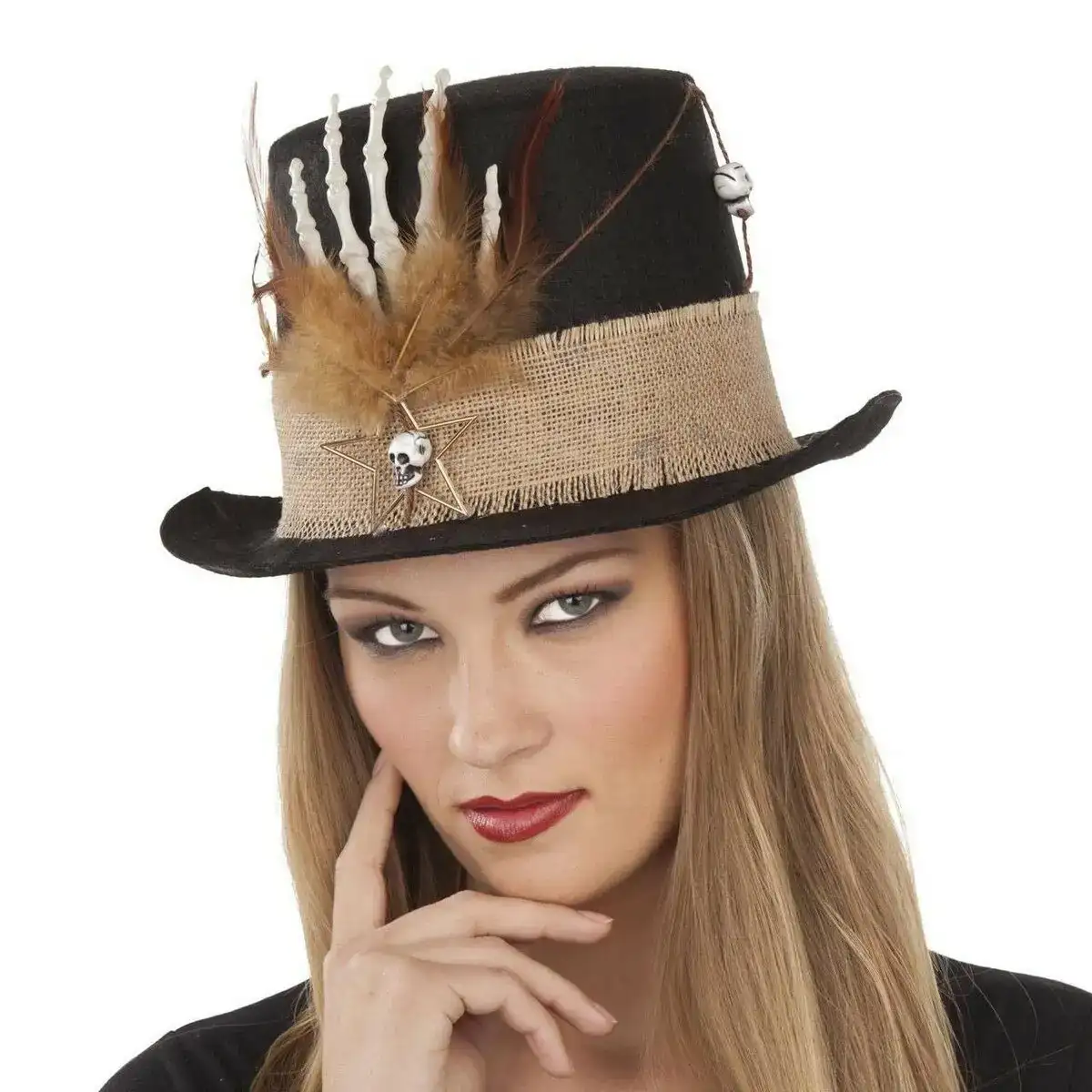 Chapeau halloween my other me noir taille unique 59 cm_4210. Découvrez DIAYTAR COTE D'IVOIRE - Votre Source de Produits Variés et un Service Exceptionnel. Parcourez nos catégories et bénéficiez d'un service client dévoué, prêt à vous guider à chaque étape.