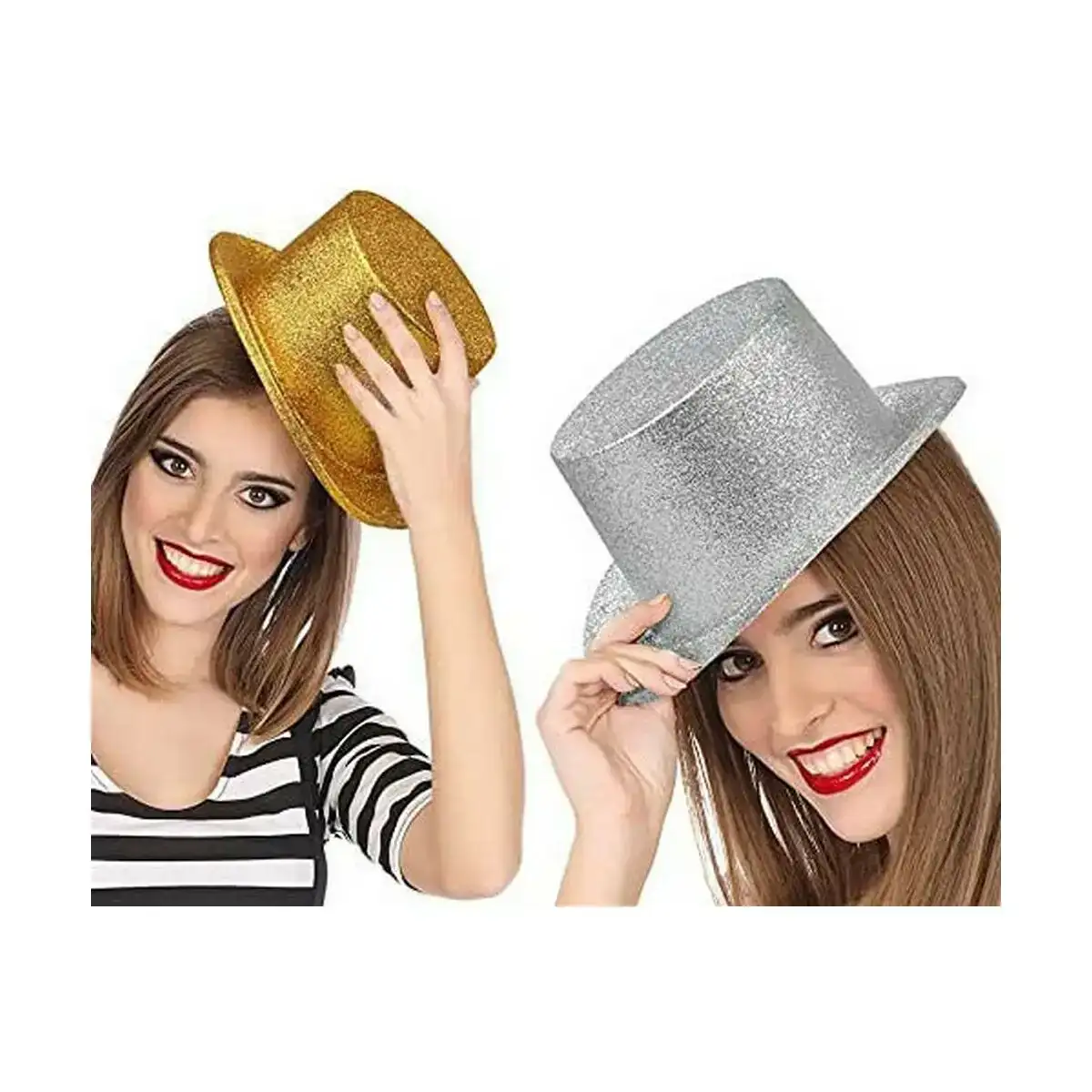 Chapeau haut de forme multicouleur_6276. DIAYTAR COTE D'IVOIRE - Là où Vos Rêves Prendent Forme. Plongez dans notre catalogue diversifié et trouvez des produits qui enrichiront votre quotidien, du pratique à l'exceptionnel.