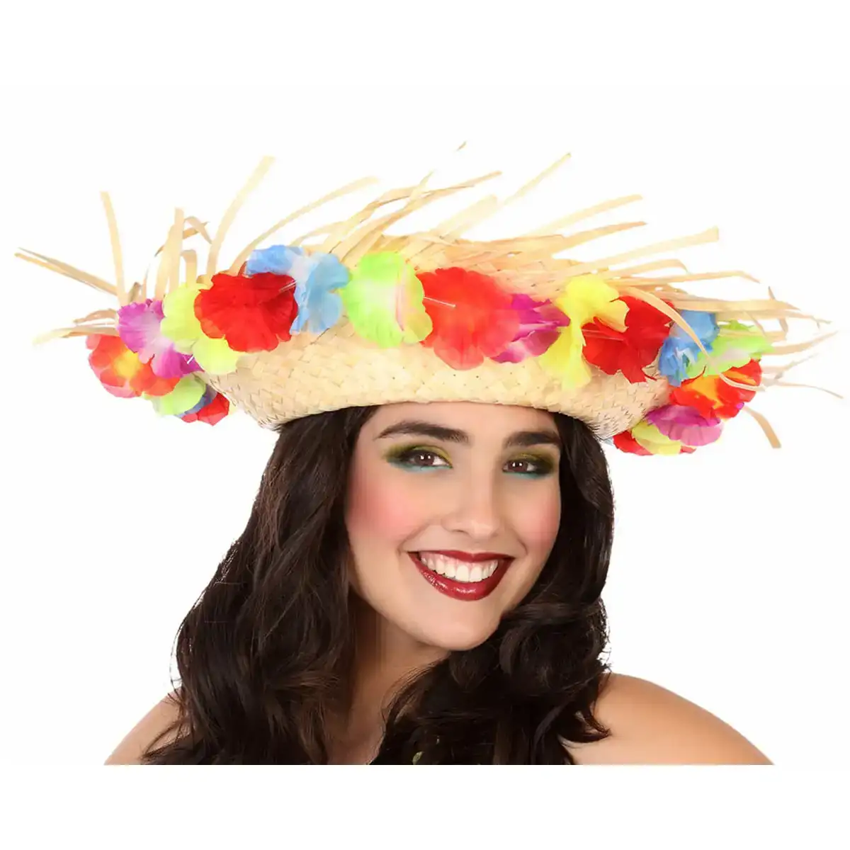Chapeau hawaien multicouleur_2663. Plongez dans le Monde de DIAYTAR COTE D'IVOIRE - Où Chaque Article Raconte une Histoire. Explorez notre vaste assortiment et choisissez des produits qui vous parlent et reflètent votre style unique.