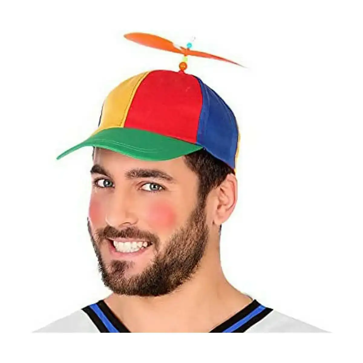 Chapeau multicouleur helices_7569. DIAYTAR COTE D'IVOIRE - Où Choisir Devient une Expression de Soi. Découvrez notre boutique en ligne et trouvez des articles qui révèlent votre personnalité et votre style.