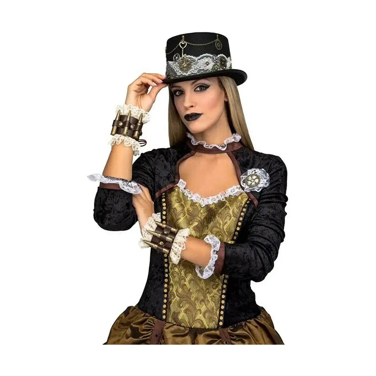 Chapeau my other me dentelle steampunk_7832. DIAYTAR COTE D'IVOIRE - Votre Destination Shopping Authentique. Explorez notre boutique en ligne et découvrez des trésors qui reflètent l'âme du Côte d'Ivoire, pour une expérience shopping unique.