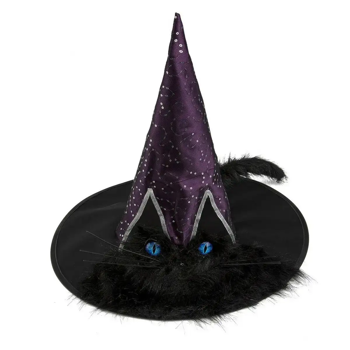 Chapeau my other me gris taille unique 58 cm sorciere_7845. DIAYTAR COTE D'IVOIRE - Où Choisir est un Acte de Création. Naviguez à travers notre plateforme et choisissez des produits qui complètent votre histoire personnelle.