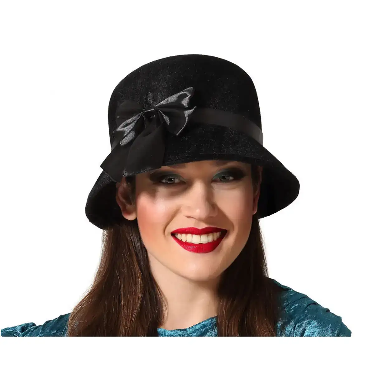 Chapeau noir annees 20_7805. DIAYTAR COTE D'IVOIRE - Là où la Tradition Devient Tendance. Naviguez à travers notre boutique en ligne et choisissez des produits qui allient l'authenticité au contemporain.