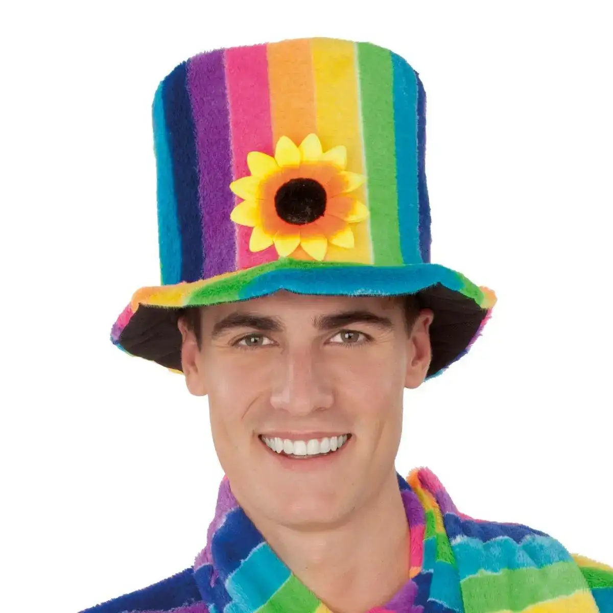 Chapeau rainbow my other me taille unique 59 cm_1381. DIAYTAR COTE D'IVOIRE - Votre Source d'Inspiration Shopping. Parcourez nos rayons et trouvez des articles qui vous inspirent, que ce soit pour votre style, votre maison ou votre vie quotidienne.