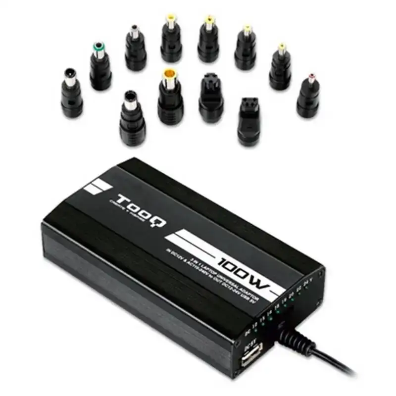 Chargeur d ordinateur portable tooq tqlc 100bs01m led 100w noir_6531. DIAYTAR COTE D'IVOIRE - Votre Portail Vers l'Exclusivité. Explorez notre boutique en ligne pour trouver des produits uniques et exclusifs, conçus pour les amateurs de qualité.