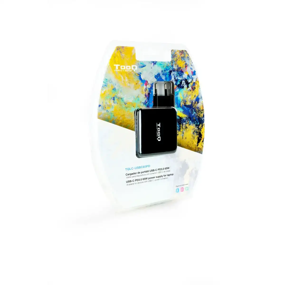 Chargeur d ordinateur portable tooq tqlc usbc65pd 65w_2584. DIAYTAR COTE D'IVOIRE - L'Univers du Choix et de l'Authenticité. Explorez notre catalogue et découvrez des articles qui incarnent le patrimoine du Côte d'Ivoire et la modernité du monde.