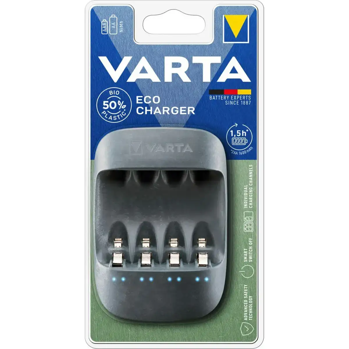 Chargeur de batterie varta eco charger 4 batteries aa aaa_3386. DIAYTAR COTE D'IVOIRE - L'Essence de la Tradition et de la Modernité réunies. Explorez notre plateforme en ligne pour trouver des produits authentiques du Côte d'Ivoire, tout en découvrant les dernières tendances du monde moderne.