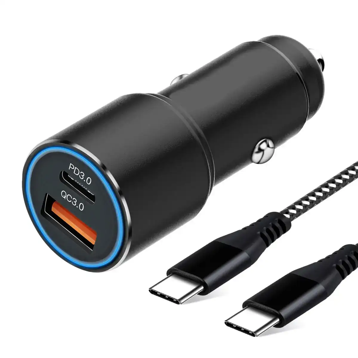 Chargeur de voiture 36 w usb c reconditionne a _5390. Bienvenue chez DIAYTAR COTE D'IVOIRE - Où Chaque Objet a sa Propre Histoire. Découvrez notre sélection soigneusement choisie et choisissez des produits qui racontent le patrimoine sénégalais.