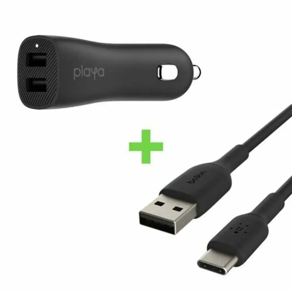 Chargeur de voiture usb universel cable usb c belkin playa_8614. DIAYTAR COTE D'IVOIRE - Votre Marché Virtuel au Côte d'Ivoire. Parcourez notre boutique en ligne pour trouver des trésors cachés, des articles indispensables du quotidien aux joyaux artistiques.