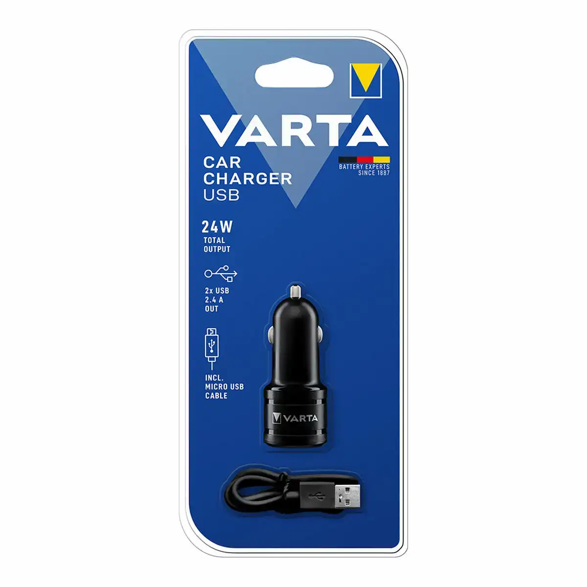 Chargeur de voiture varta 57931 usb 2 0 x 2_6666. Bienvenue chez DIAYTAR COTE D'IVOIRE - Votre Destination Shopping Complète! Découvrez une boutique en ligne généraliste au Côte d'Ivoire offrant une vaste gamme de produits, allant des vêtements aux gadgets électroniques, en passant par l'artisanat local.