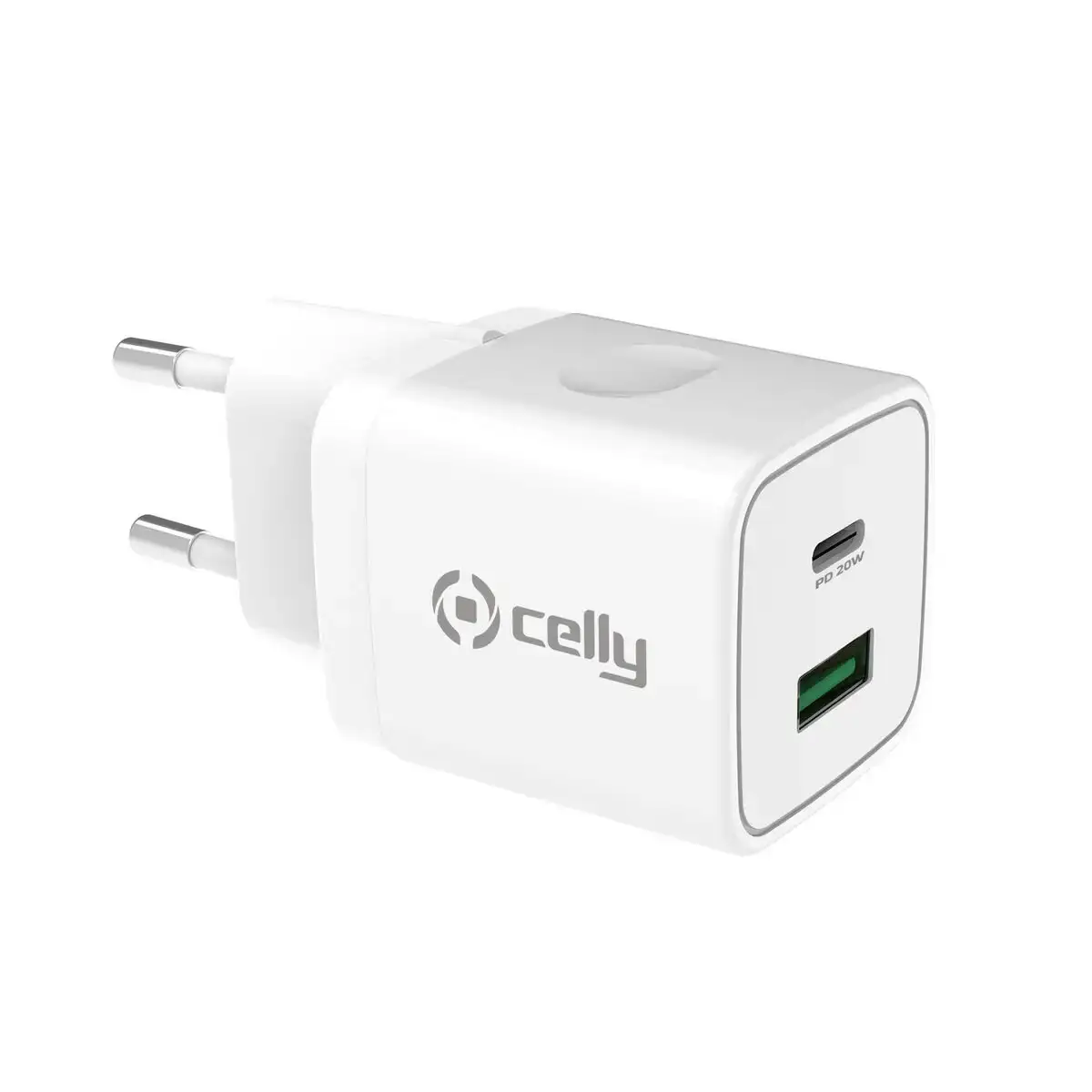 Chargeur mural 2 en 1 celly blanc 20 w_9392. DIAYTAR COTE D'IVOIRE - Là où la Tradition Devient Tendance. Naviguez à travers notre boutique en ligne et choisissez des produits qui allient l'authenticité au contemporain.