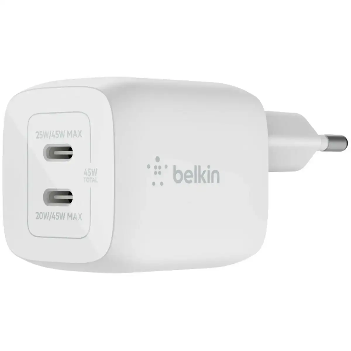 Chargeur mural belkin wch011vfwh 45 w blanc_5111. DIAYTAR COTE D'IVOIRE - L'Art de Vivre l'Excellence au Quotidien. Explorez notre gamme et choisissez des produits qui ajoutent une note de prestige à votre vie.