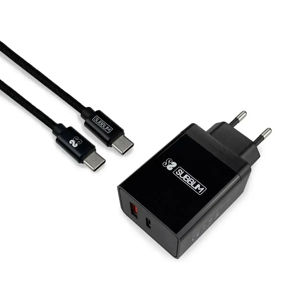 Chargeur mural cable usb a vers usb c subblim sub chg 3wpd02_7069. Bienvenue sur DIAYTAR COTE D'IVOIRE - Où Chaque Détail compte. Plongez dans notre univers et choisissez des produits qui ajoutent de l'éclat et de la joie à votre quotidien.
