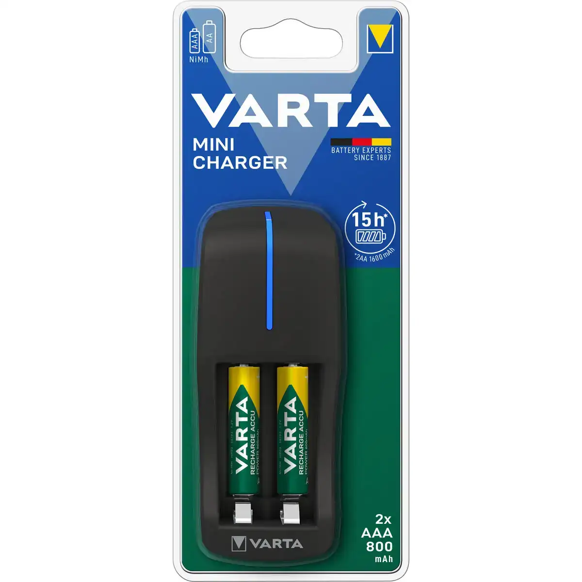 Chargeur piles rechargeables varta 57646201421_9790. Bienvenue chez DIAYTAR COTE D'IVOIRE - Où Chaque Produit a son Âme. Découvrez notre gamme et choisissez des articles qui résonnent avec votre personnalité et vos valeurs.