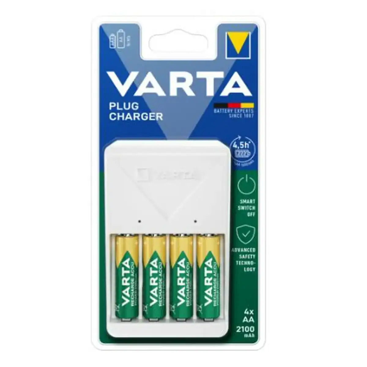 Chargeur piles rechargeables varta 57657101451 reconditionne a _4458. DIAYTAR COTE D'IVOIRE - Votre Destination pour un Shopping Inégalé. Naviguez à travers notre sélection minutieuse pour trouver des produits qui répondent à tous vos besoins.