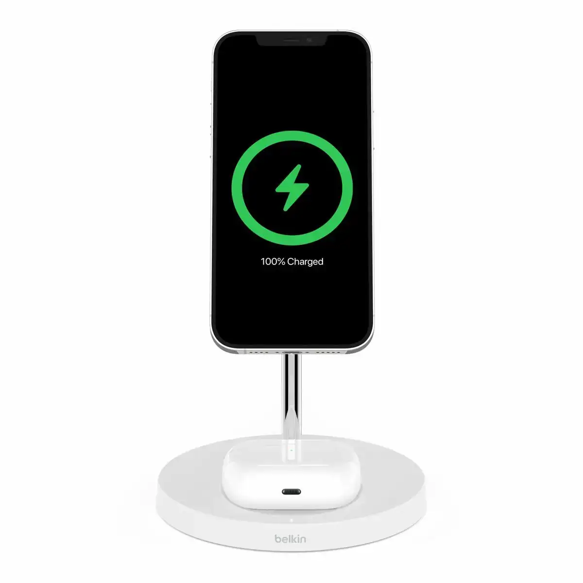 Chargeur sans fil avec support pour mobiles belkin wiz010vfwh_1343. Bienvenue sur DIAYTAR COTE D'IVOIRE - Votre Fenêtre sur le Shopping Moderne. Parcourez notre boutique en ligne et découvrez des produits qui incarnent l'évolution du style et de la qualité.