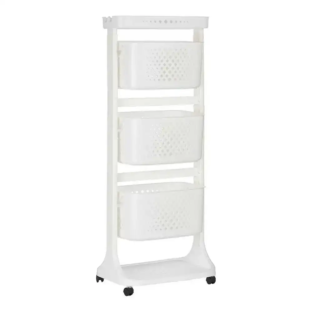 Chariot a legumes blanc polypropylene 33 x 112 x 44 cm _5354. DIAYTAR COTE D'IVOIRE - Votre Destination Shopping Authentique. Explorez notre boutique en ligne et découvrez des trésors qui reflètent l'âme du Côte d'Ivoire, pour une expérience shopping unique.