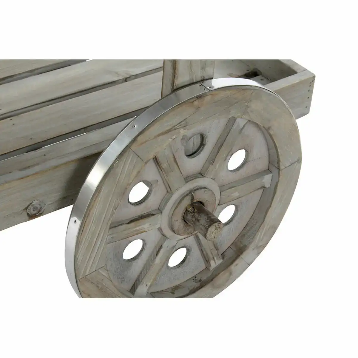 Chariot de jardin dkd home decor 87 x 14 x 109 cm 87 x 41 x 109 cm marron clair_2663. DIAYTAR COTE D'IVOIRE - Où la Mode et le Confort se Rencontrent. Plongez dans notre univers de produits et trouvez des articles qui vous habillent avec style et aisance.