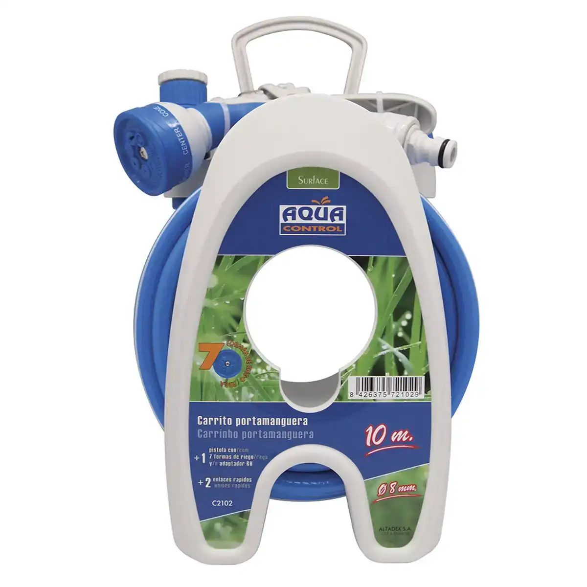 Charriot a tuyaux aqua control 10 m_8439. Bienvenue chez DIAYTAR COTE D'IVOIRE - Où Chaque Objet a son Histoire. Découvrez notre sélection méticuleuse et choisissez des articles qui racontent l'âme du Côte d'Ivoire.