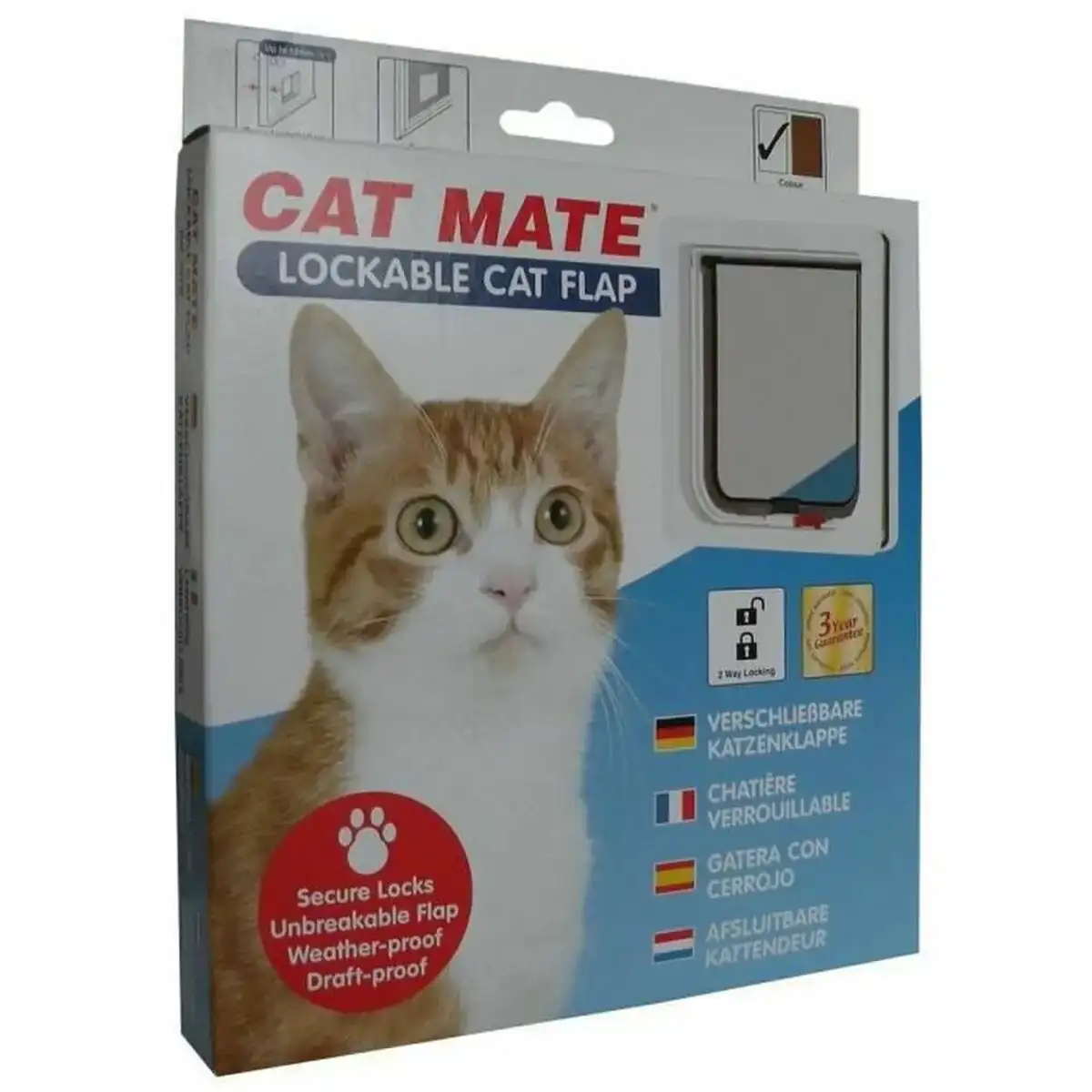 Chatiere pet mate 19 2 x 20 cm blanc_4094. DIAYTAR COTE D'IVOIRE - Votre Destination Shopping de Confiance. Naviguez à travers notre boutique en ligne et profitez d'une sélection soigneusement choisie de produits qui répondent à toutes vos exigences.