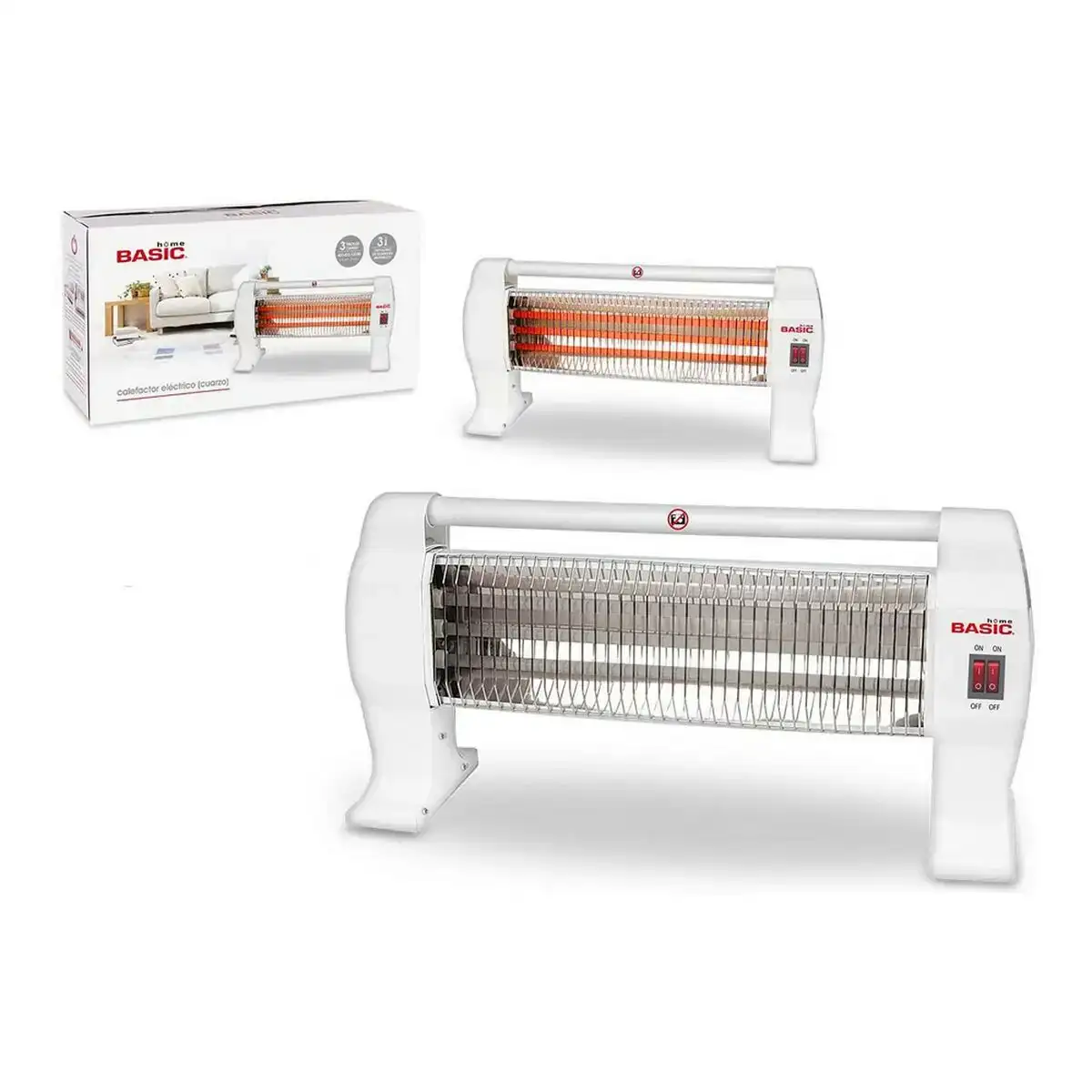 Chauffage basic home electrique 600 1200 w_2514. Bienvenue chez DIAYTAR COTE D'IVOIRE - Où Chaque Achat Fait une Différence. Découvrez notre gamme de produits qui reflètent l'engagement envers la qualité et le respect de l'environnement.