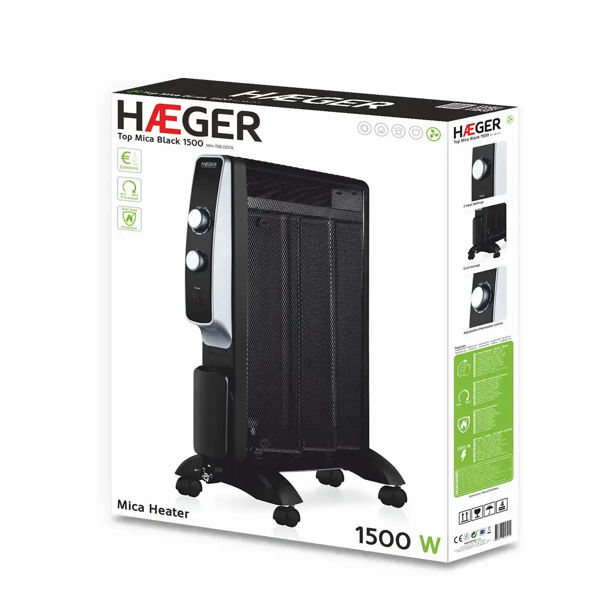 Chauffage haeger top mica black 1500 w_5965. Bienvenue chez DIAYTAR COTE D'IVOIRE - Où le Shopping Devient une Aventure. Découvrez notre collection diversifiée et explorez des produits qui reflètent la diversité du Côte d'Ivoire.