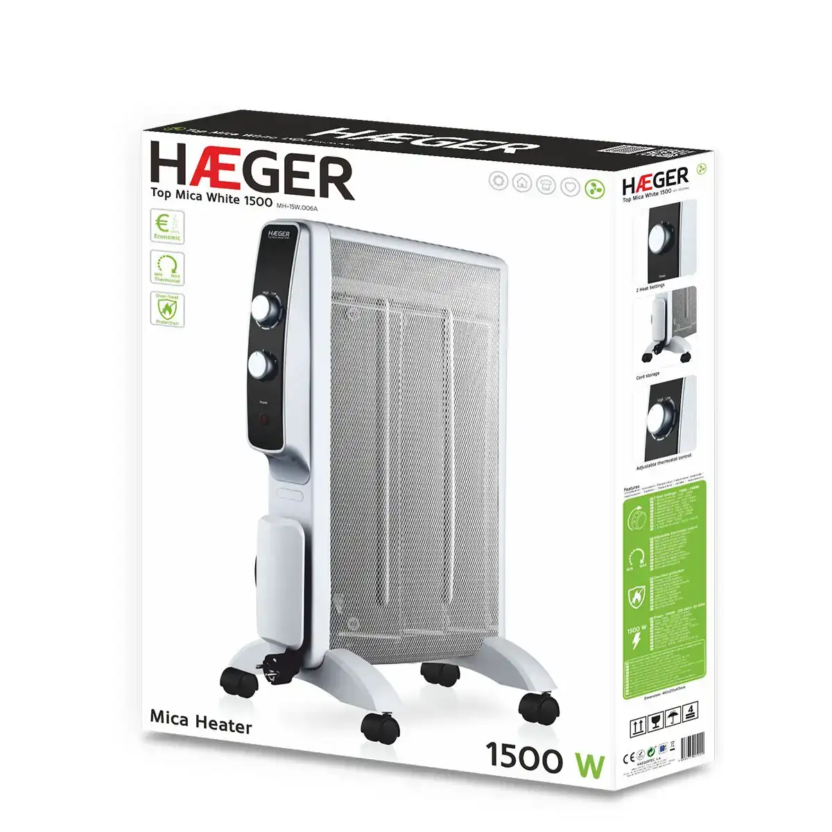 Chauffage haeger top mica white 1500 w_8872. DIAYTAR COTE D'IVOIRE - Votre Passage vers la Découverte. Explorez notre boutique en ligne pour trouver des trésors qui vous attendent, du traditionnel à l'avant-garde.