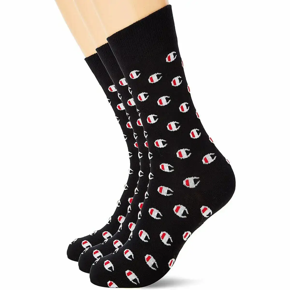 Chaussettes champion crew all over noir_2802. DIAYTAR COTE D'IVOIRE - L'Art de Vivre le Shopping Authentique. Découvrez notre boutique en ligne et trouvez des produits qui incarnent la passion et le savoir-faire du Côte d'Ivoire.
