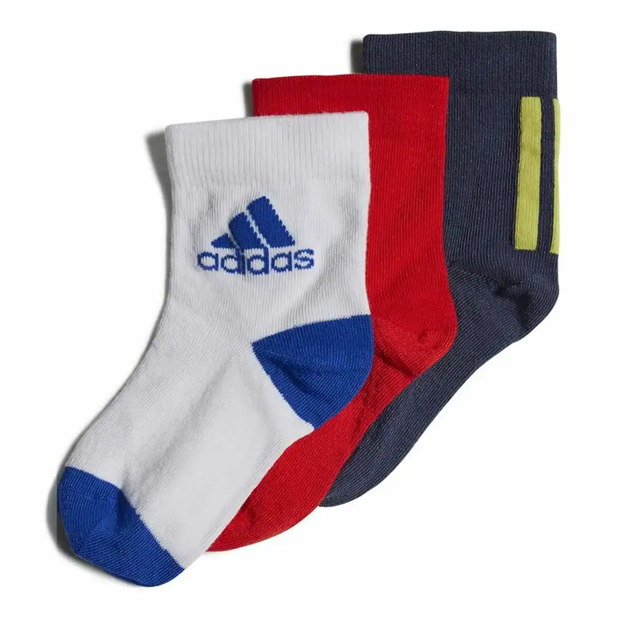 Chaussettes chevilles adidas multi rouge bleu 3 paires blanc_4077. DIAYTAR COTE D'IVOIRE - Où Choisir Devient un Acte de Découverte. Découvrez notre gamme et choisissez des produits qui éveillent votre curiosité et élargissent vos horizons.