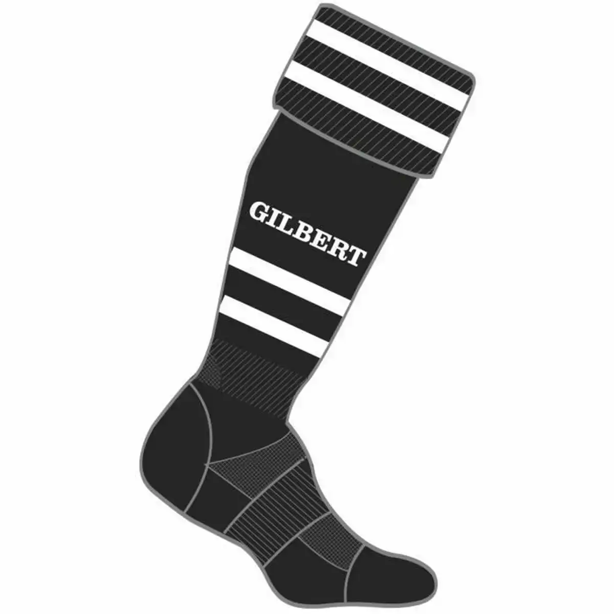 Chaussettes de sport gilbert junior noir_1958. DIAYTAR COTE D'IVOIRE - Où Choisir est une Découverte. Parcourez notre catalogue et trouvez des articles qui éveillent votre curiosité et enrichissent votre expérience shopping.