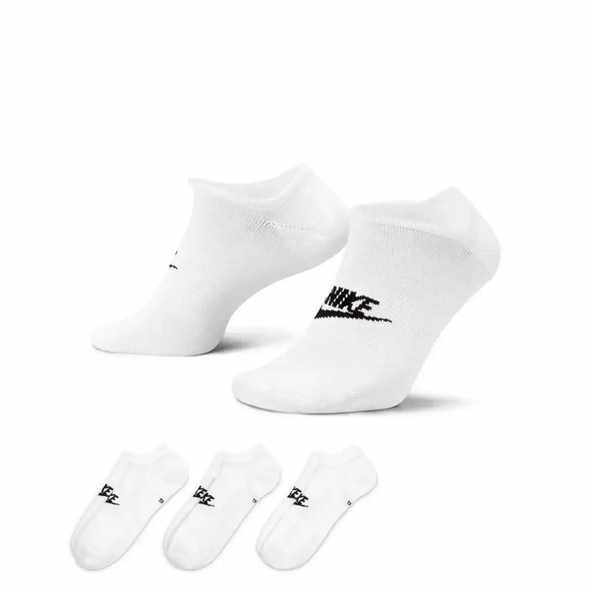 Chaussettes de Sport Nike  Everyday Essential Blanc