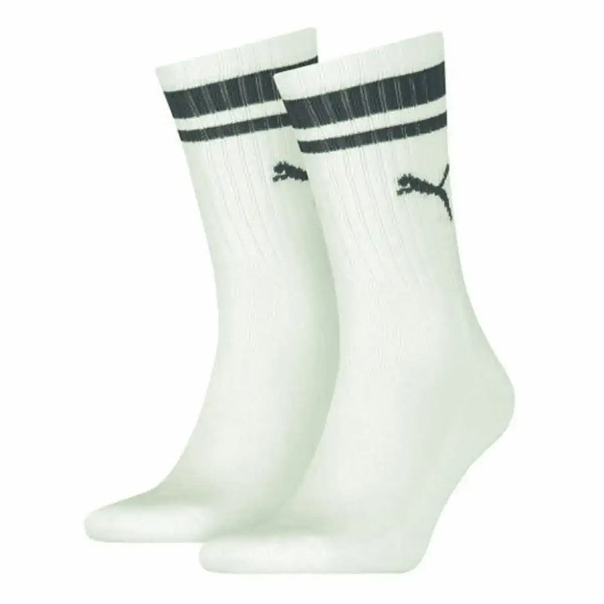 Chaussettes de sport puma crew heritage stripe blanc_3341. DIAYTAR COTE D'IVOIRE - L'Art de Vivre le Shopping Authentique. Découvrez notre boutique en ligne et trouvez des produits qui célèbrent la culture et l'héritage du Côte d'Ivoire.