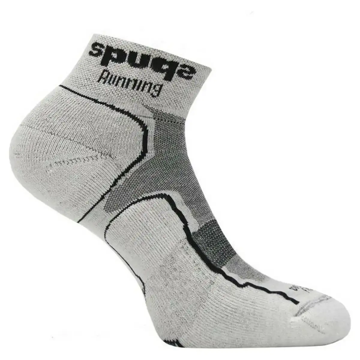 Chaussettes de sport spuqs coolmax cushion gris_8324. DIAYTAR COTE D'IVOIRE - L'Essence de la Tradition et de la Modernité réunies. Explorez notre plateforme en ligne pour trouver des produits authentiques du Côte d'Ivoire, tout en découvrant les dernières tendances du monde moderne.