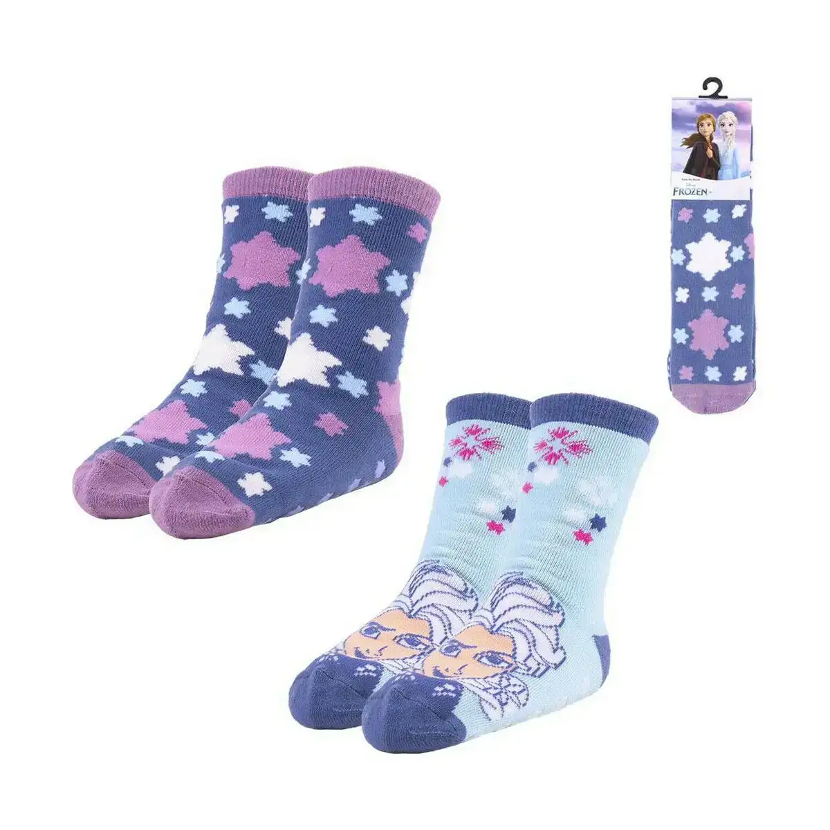Chaussettes frozen 2 pieces multicouleur_8219. DIAYTAR COTE D'IVOIRE - L'Art de Vivre le Shopping Éthique. Parcourez notre gamme et choisissez des produits qui reflètent notre engagement envers des pratiques durables.