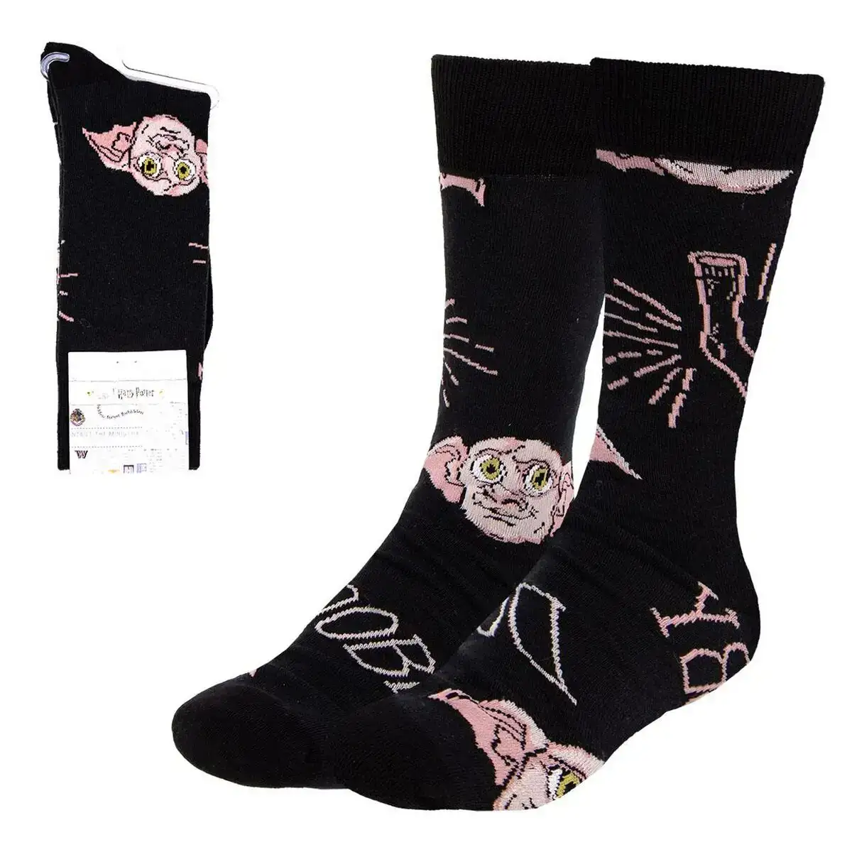 Chaussettes harry potter dobby noir_2331. DIAYTAR COTE D'IVOIRE - Là où Choisir est une Célébration de l'Artisanat. Explorez notre gamme variée et choisissez des produits qui incarnent la tradition et le talent des artisans du Côte d'Ivoire.
