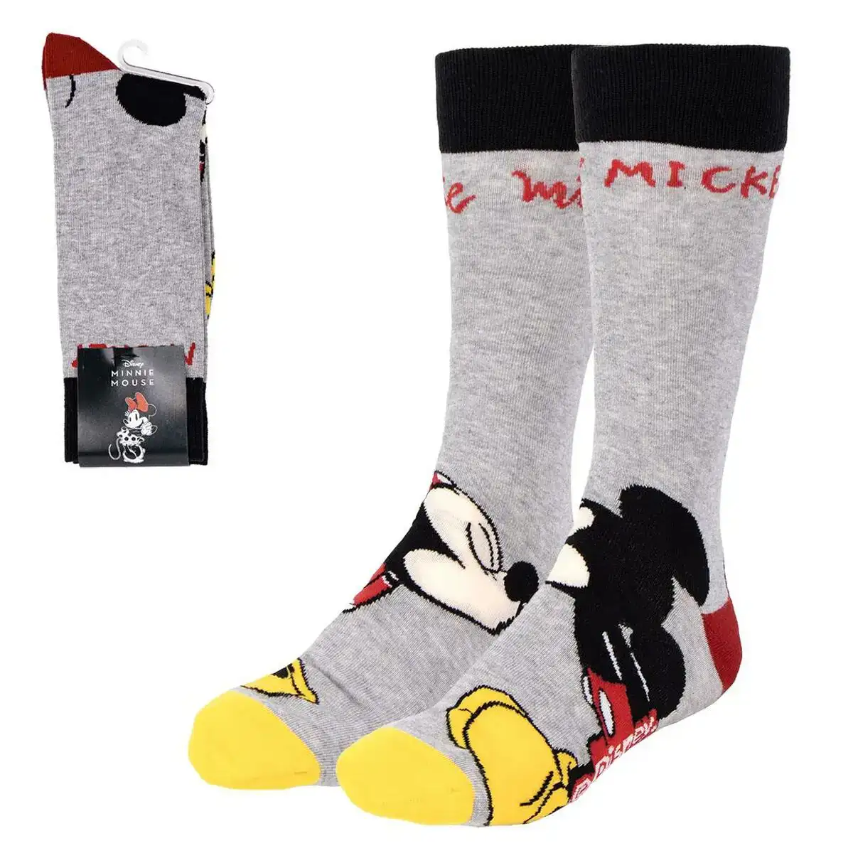 Chaussettes minnie mouse gris 36 38 _6032. DIAYTAR COTE D'IVOIRE - Votre Destination de Shopping Authentique au Côte d'Ivoire. Plongez dans notre boutique en ligne pour découvrir des produits qui célèbrent la riche culture et l'artisanat du pays.
