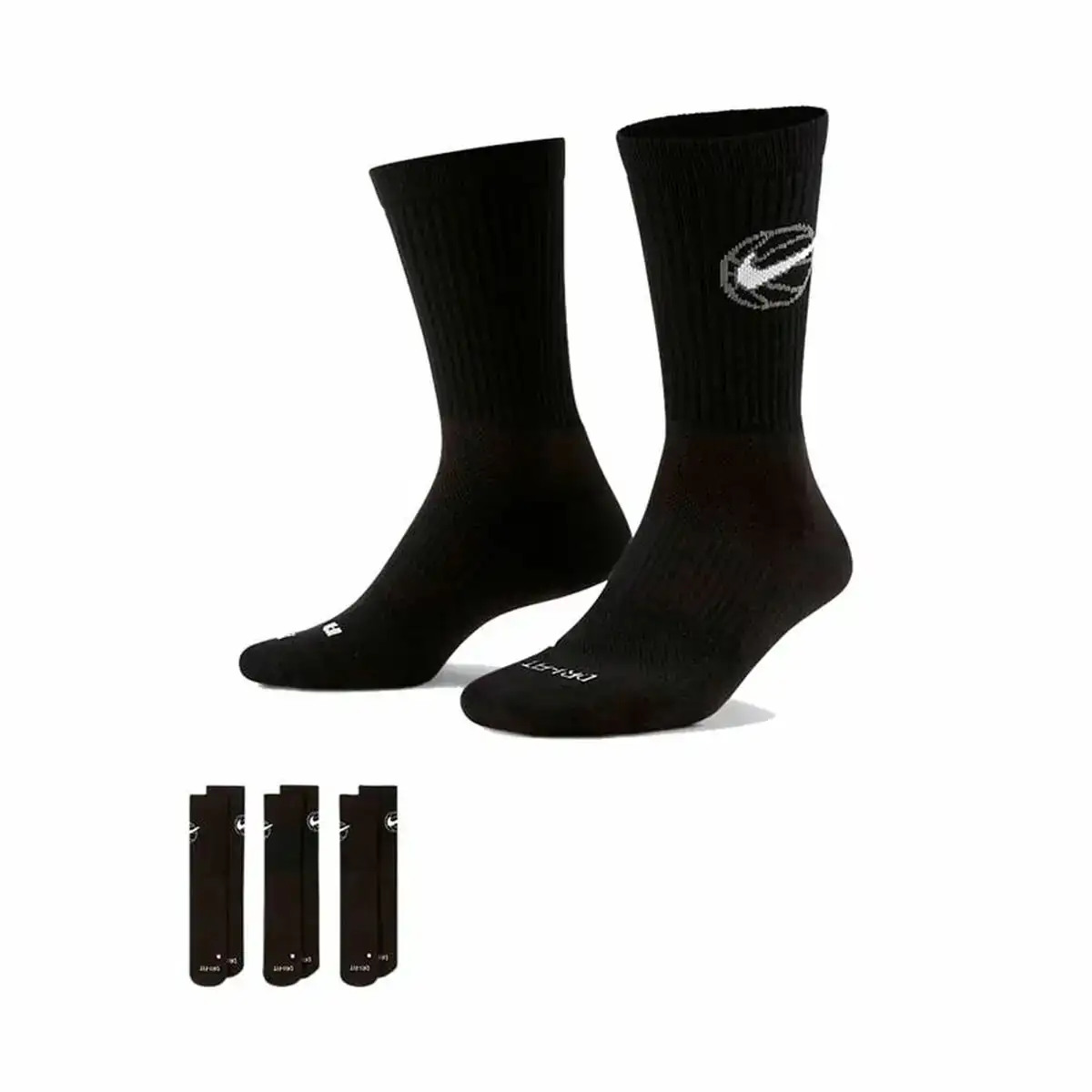 Chaussettes nike everyday crew noir_8870. Bienvenue chez DIAYTAR COTE D'IVOIRE - Où l'Authenticité Rencontre l'Accessibilité. Explorez notre sélection abordable et découvrez des articles qui incarnent l'essence du Côte d'Ivoire.