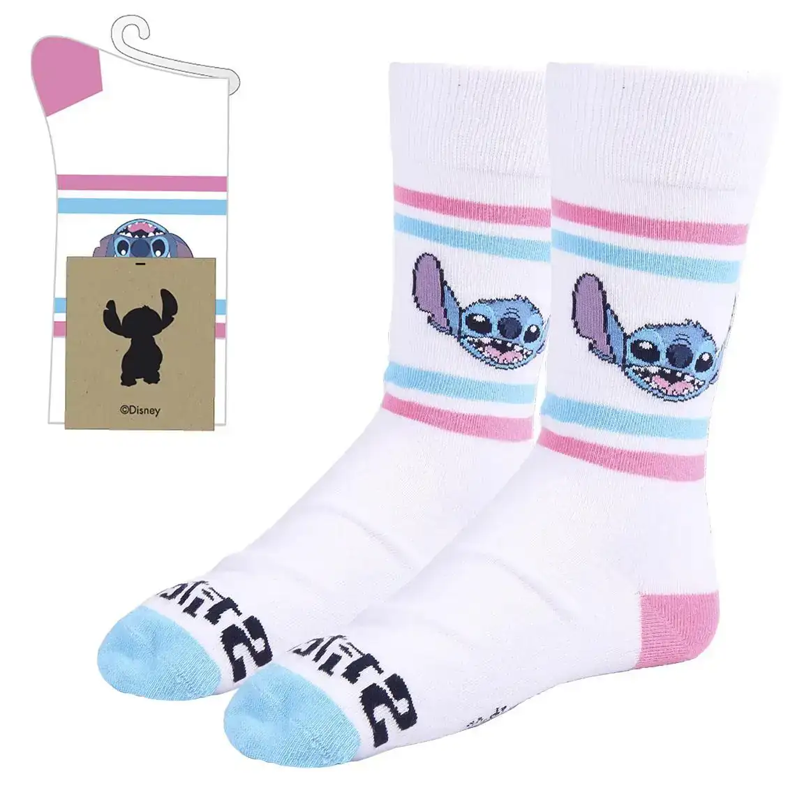 Chaussettes stitch_2031. Entrez dans l'Univers de DIAYTAR COTE D'IVOIRE - Où Chaque Produit a sa Place. Explorez nos rayons virtuels et choisissez des articles qui s'intègrent parfaitement à votre style de vie.