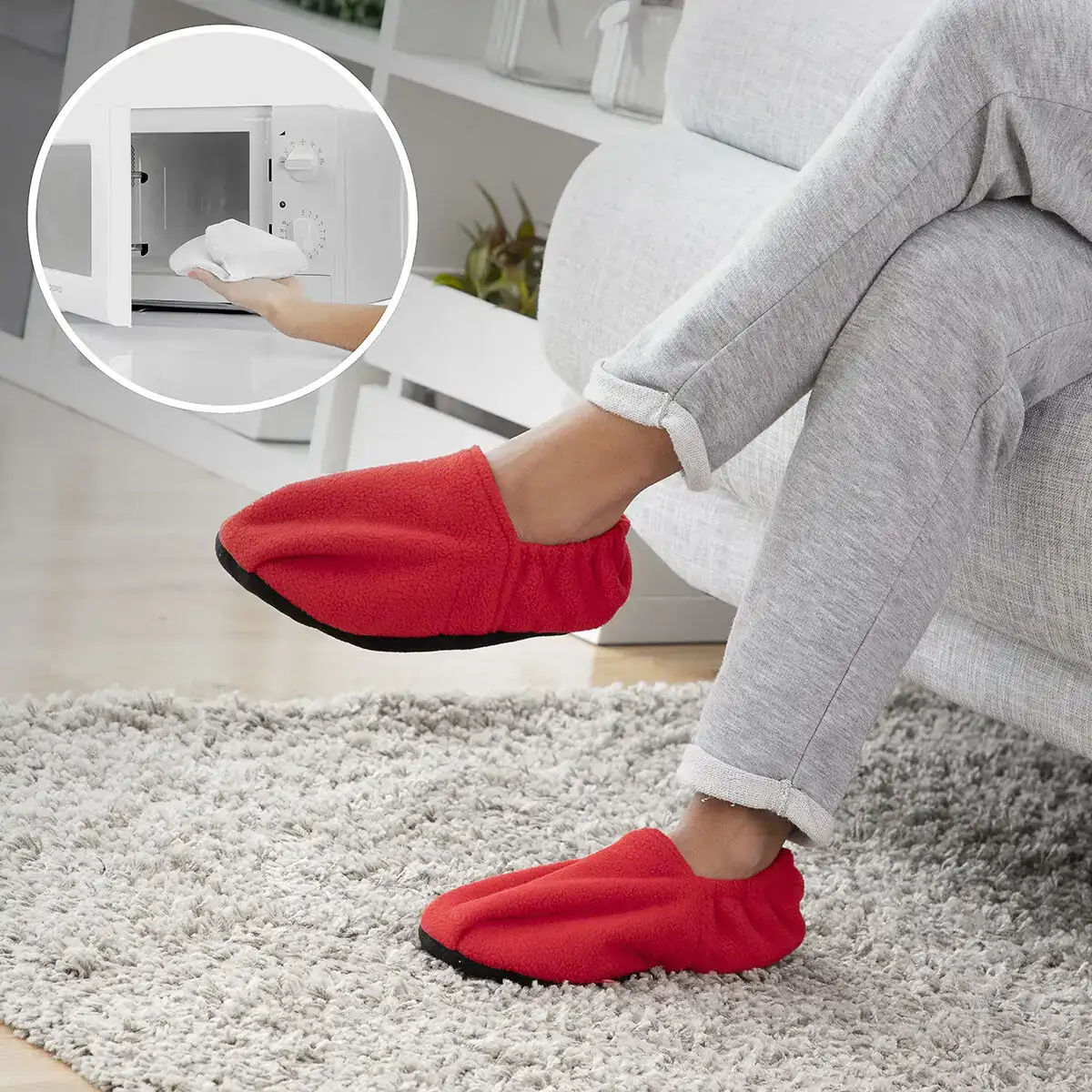 Chaussons chauffants micro ondes innovagoods reconditionne b _3335. Découvrez DIAYTAR COTE D'IVOIRE - Où l'Élégance Rencontre la Variété. Parcourez notre collection et trouvez des trésors cachés qui ajoutent une touche de sophistication à votre vie quotidienne.