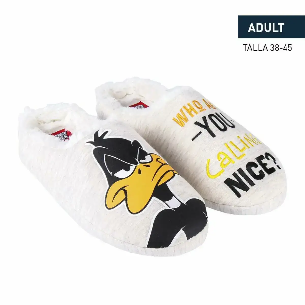 Chaussons looney tunes polyester gris clair tpr_3683. Bienvenue chez DIAYTAR COTE D'IVOIRE - Votre Plateforme Shopping pour Tous. Découvrez un large éventail de produits qui célèbrent la diversité et la beauté du Côte d'Ivoire.