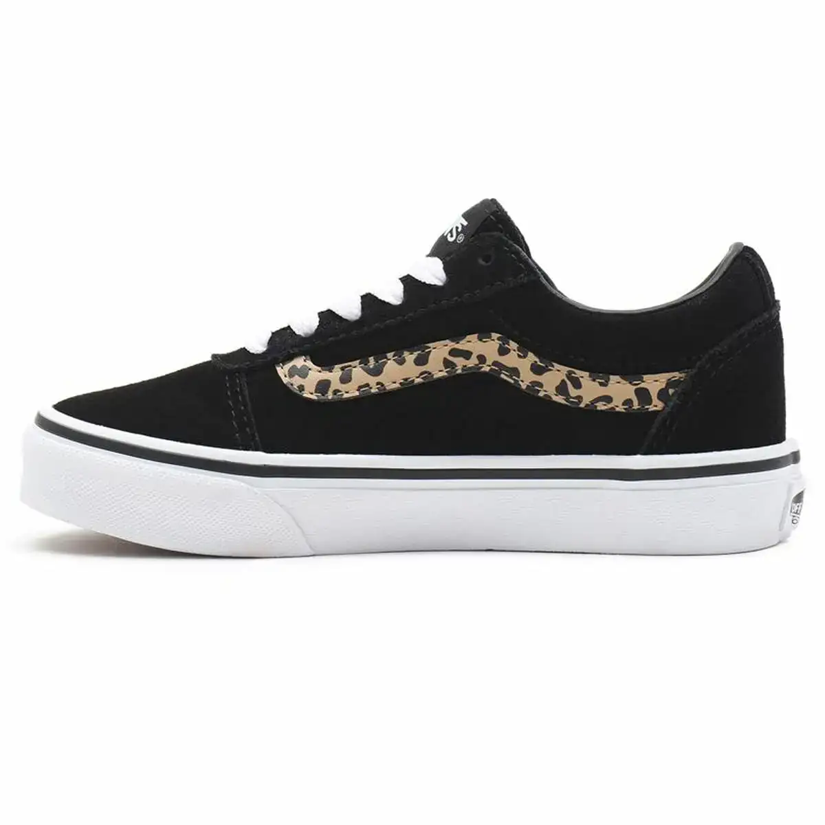 Chaussures casual enfant vans ward suede noir leopard_7659. DIAYTAR COTE D'IVOIRE - L'Essence de la Tradition et de la Modernité réunies. Explorez notre plateforme en ligne pour trouver des produits authentiques du Côte d'Ivoire, tout en découvrant les dernières tendances du monde moderne.