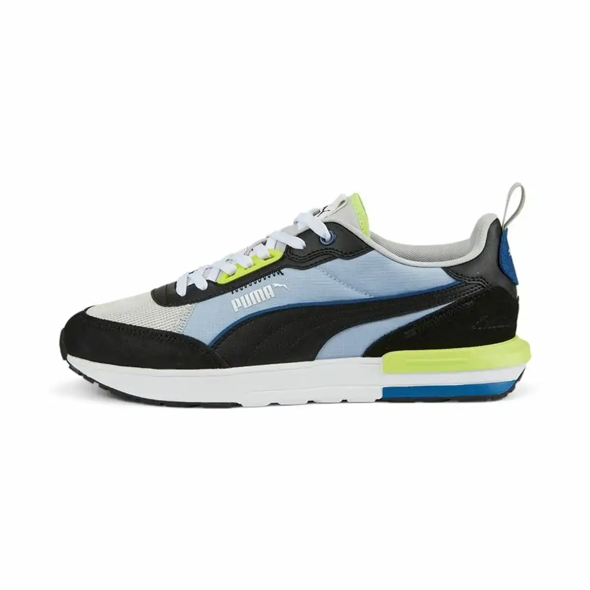 Chaussures casual homme puma r22 bleu jaune_9919. DIAYTAR COTE D'IVOIRE - Votre Univers Shopping Éclectique. Explorez nos offres variées et découvrez des articles qui embrassent la diversité et la polyvalence de vos besoins.