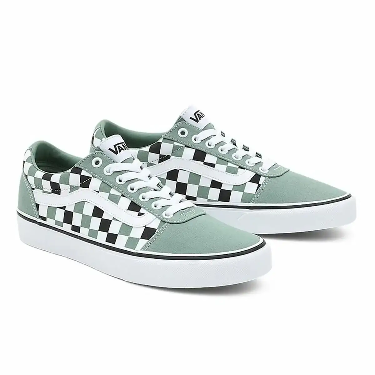 Chaussures casual homme vans ward vert_8808. DIAYTAR COTE D'IVOIRE - Là où le Shopping devient une Fête des Sens. Plongez dans notre univers et choisissez des produits qui éveillent votre goût pour l'esthétique et l'authenticité.