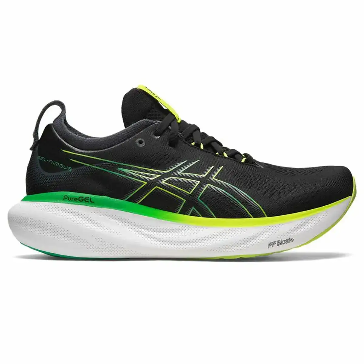 Chaussures de running pour adultes asics gel nimbus 25 noir unisexe_6674. DIAYTAR COTE D'IVOIRE - L'Art de Vivre en Couleurs. Découvrez notre boutique en ligne et trouvez des produits qui ajoutent une palette vibrante à votre quotidien.