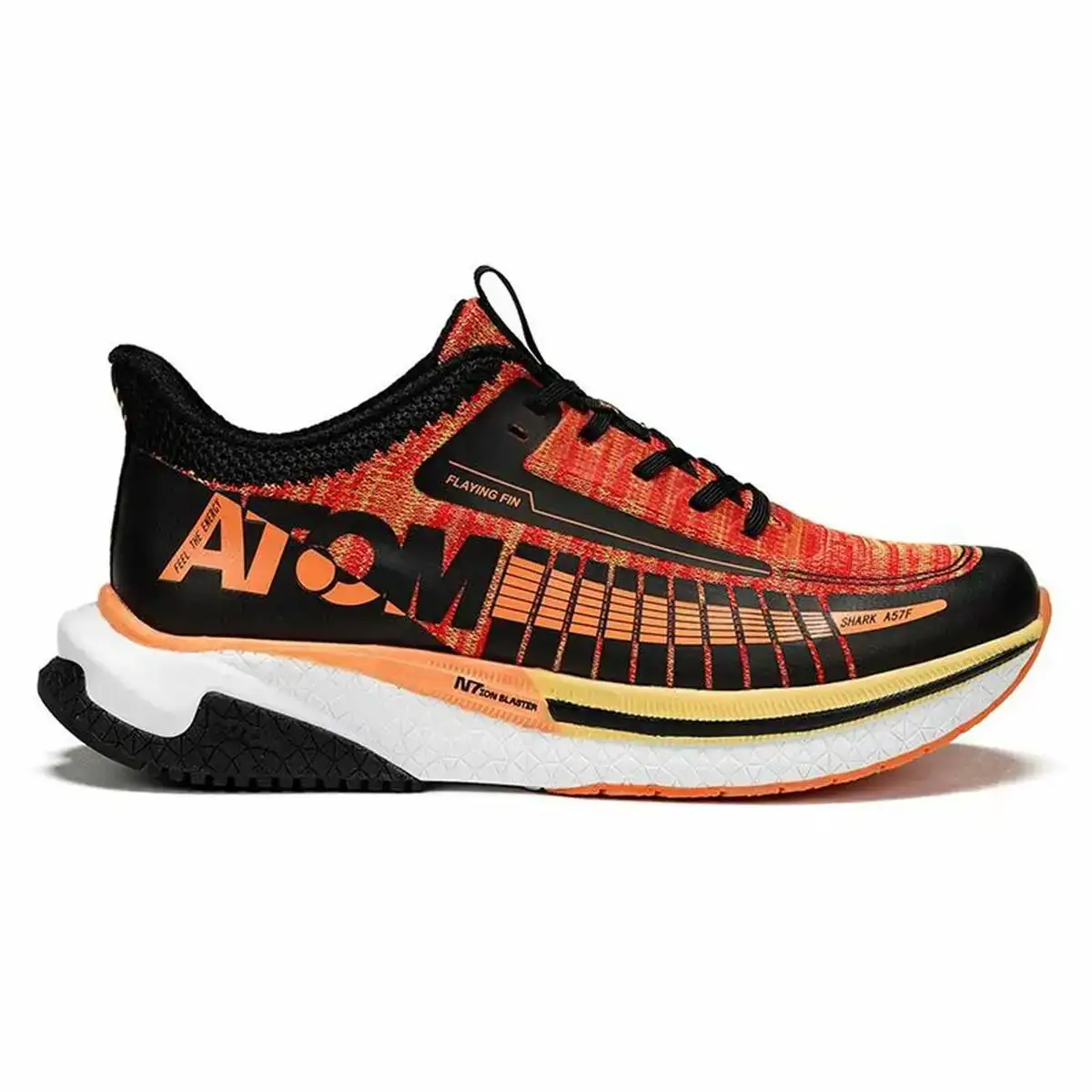 Chaussures de running pour adultes atom at130 orange noir homme_1292. DIAYTAR COTE D'IVOIRE - Votre Escapade Shopping Virtuelle. Explorez notre boutique en ligne et dénichez des trésors qui évoquent la culture et le savoir-faire sénégalais, un clic à la fois.
