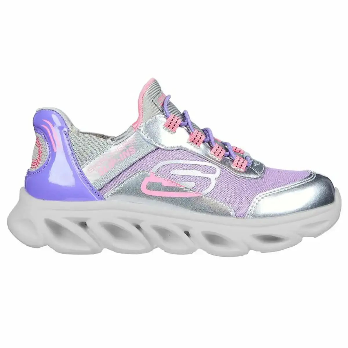 Chaussures de sport pour enfants skechers slip ins flex glide argente lavande_5824. Bienvenue chez DIAYTAR COTE D'IVOIRE - Où Chaque Article Est une Découverte. Naviguez à travers nos offres et laissez-vous surprendre par des trésors cachés qui enrichiront votre vie.