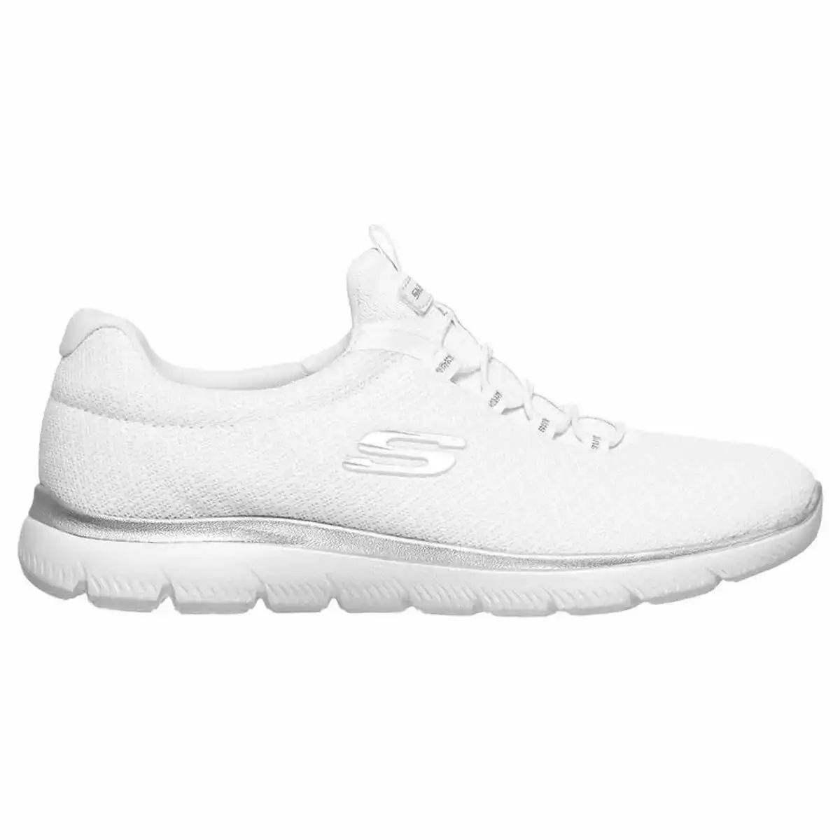 Chaussures de sport pour femme skechers summits blanc_5463. Bienvenue chez DIAYTAR COTE D'IVOIRE - Où Chaque Produit a son Âme. Découvrez notre gamme et choisissez des articles qui résonnent avec votre personnalité et vos valeurs.