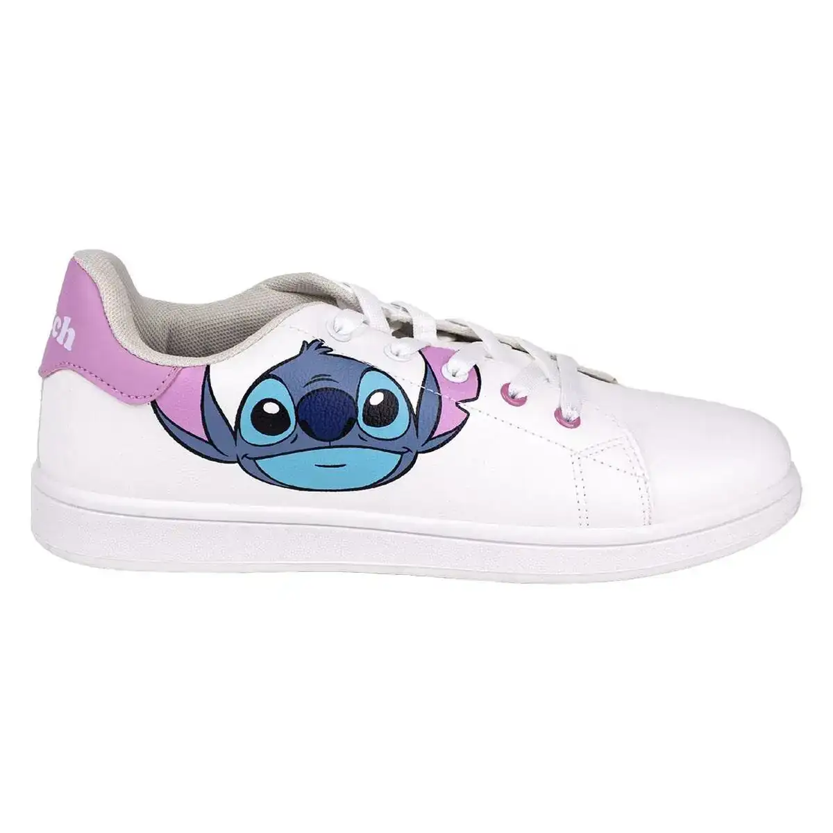 Chaussures de sport pour femme stitch blanc_3385. DIAYTAR COTE D'IVOIRE - Où Choisir est une Célébration. Découvrez notre sélection de produits qui représentent la diversité et la joie du Côte d'Ivoire, à chaque étape de votre vie.