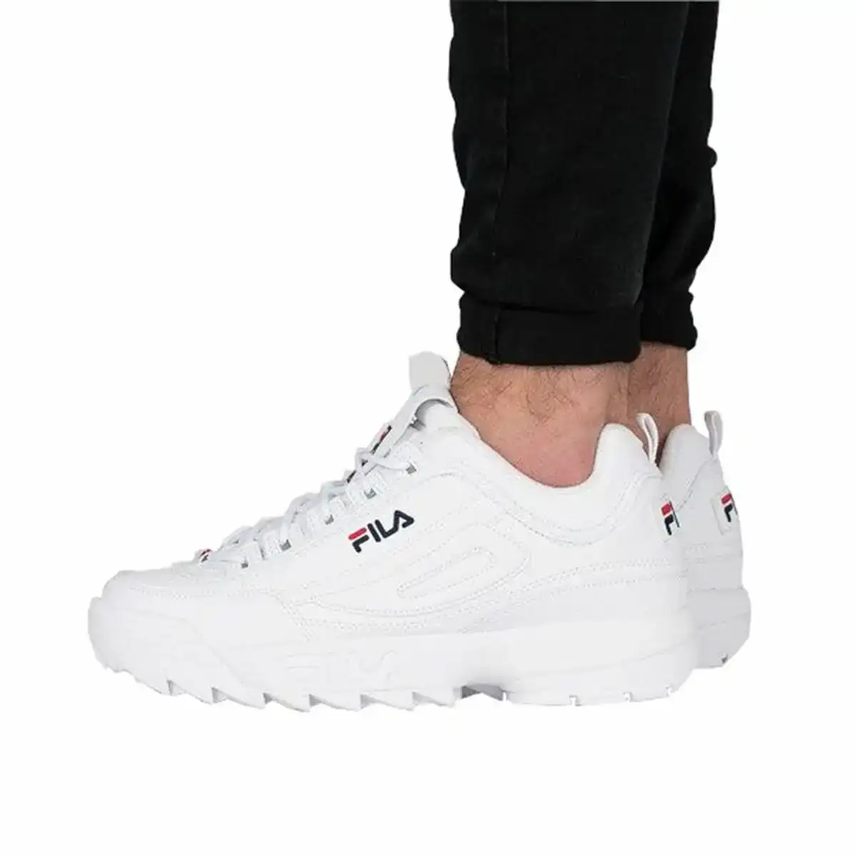 Chaussures de sport pour homme fila sportswear disruptor low blanc_2876. Entrez dans le Monde Éclectique de DIAYTAR COTE D'IVOIRE. Explorez nos catégories et dénichez des trésors qui reflètent la richesse et l'authenticité du Côte d'Ivoire.