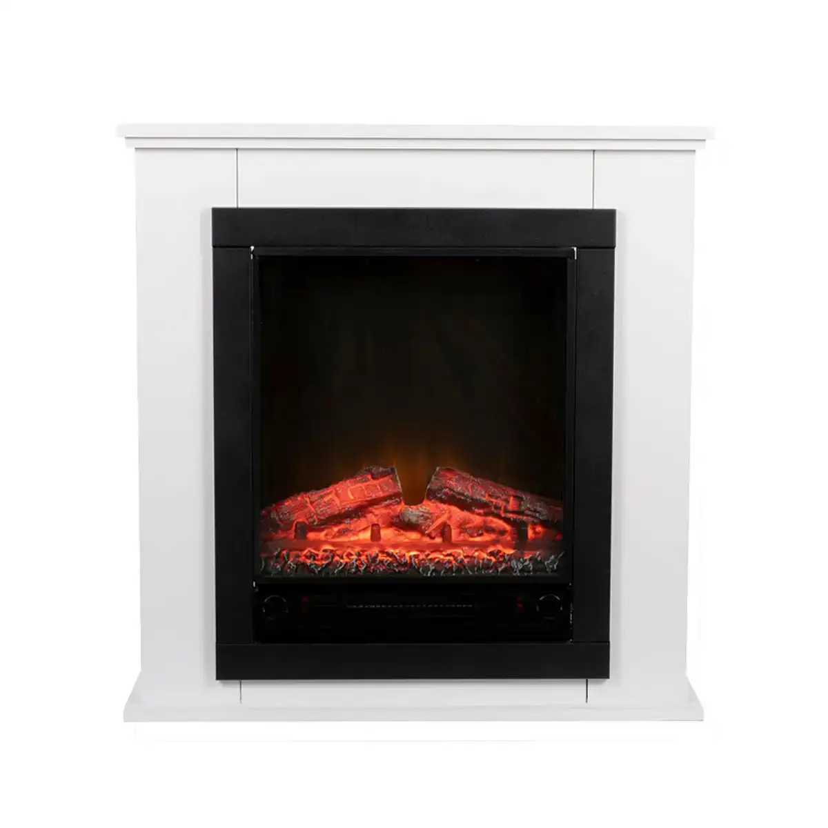 Cheminee murale electrique decorative classic fire geneva noir blanc 1800 w_1774. DIAYTAR COTE D'IVOIRE - L'Art de Choisir, l'Art de Vivre. Parcourez notre boutique en ligne et découvrez des produits qui transforment chaque choix en une expérience enrichissante.
